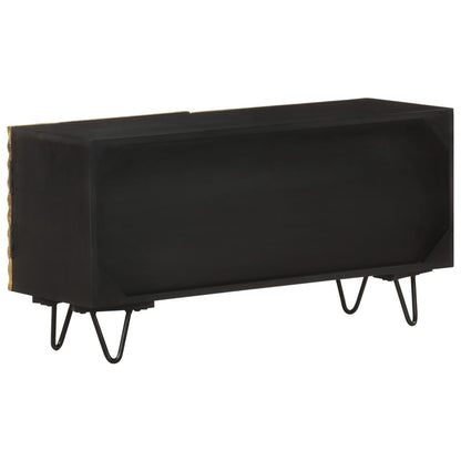 Tv-Skab 90X30X45 Cm Massivt Mangotræ
