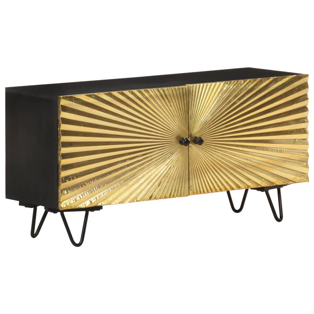 Tv-Skab 90X30X45 Cm Massivt Mangotræ