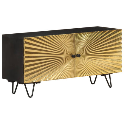 Tv-Skab 90X30X45 Cm Massivt Mangotræ