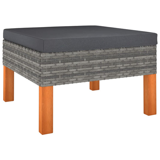 Polyrattan Og Massivt Eukalyptustræ