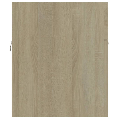 Vaskeskab 90x38,5x46 Cm Konstrueret Træ Grå - Billede 6