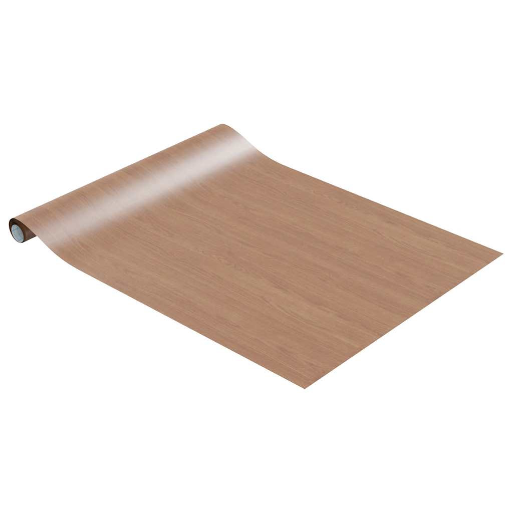 Selvklæbende Folie Til Møbler 500x90 Cm PVC Lyst Egetræ - Billede 2