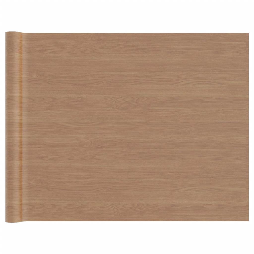 Selvklæbende Folie Til Møbler 500x90 Cm PVC Lyst Egetræ - Billede 4