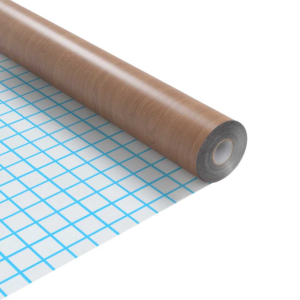 Selvklæbende Folie Til Møbler 500x90 Cm PVC Lyst Egetræ - Billede 6