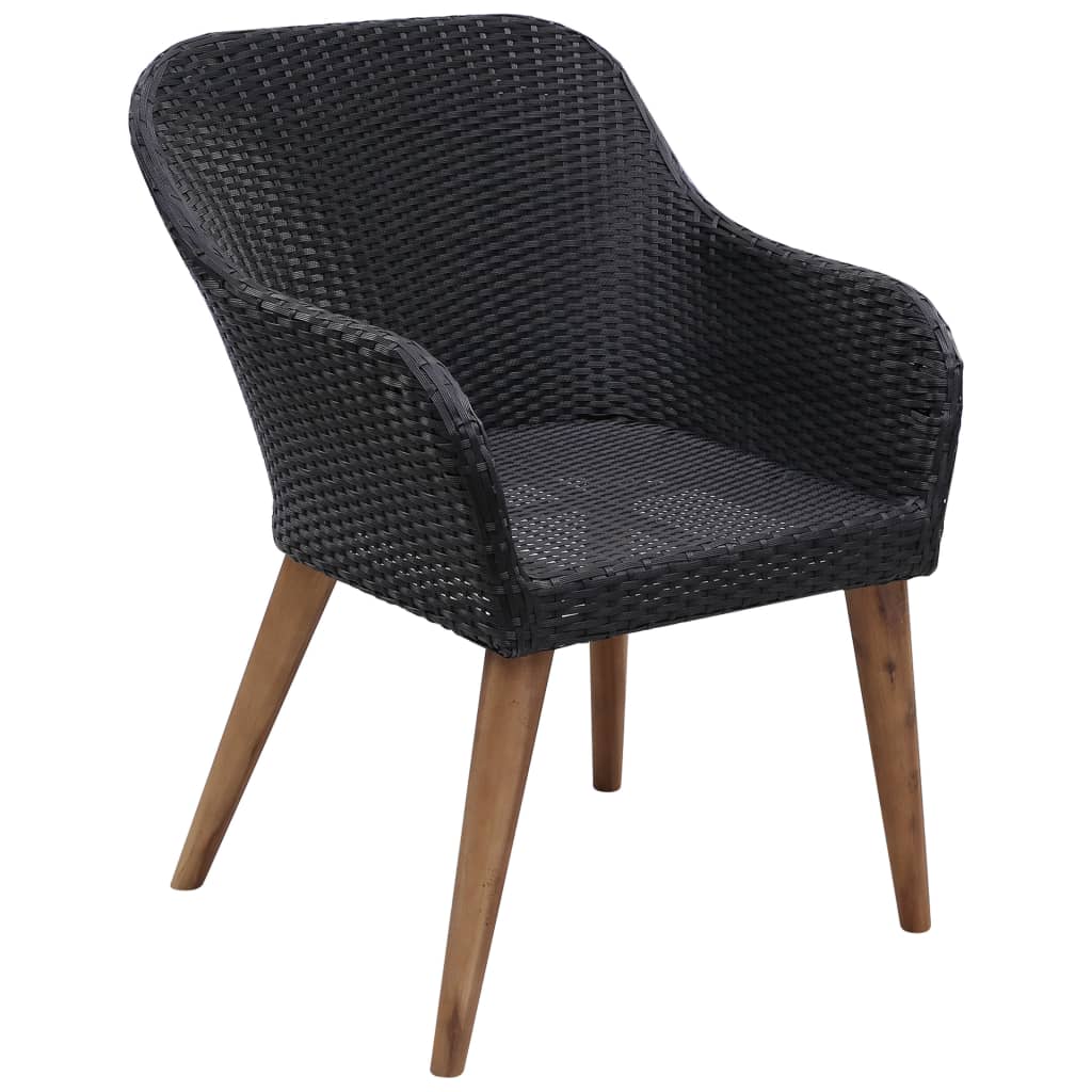 Spisebordssæt Til Haven 7 Dele Polyrattan