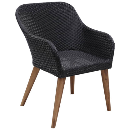 Spisebordssæt Til Haven 7 Dele Polyrattan