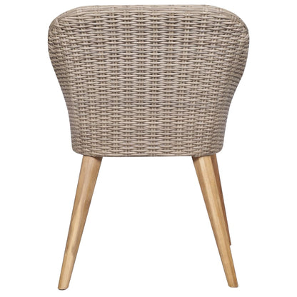 Spisebordssæt Til Haven 7 Dele Polyrattan
