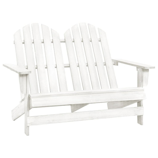 2-Personers Adirondack-Havestol Massivt Grantræ