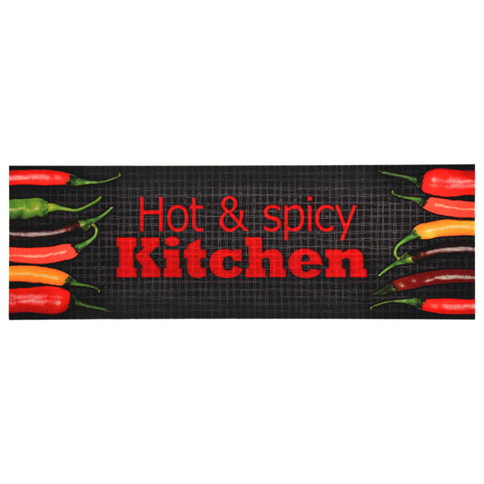 Vaskbar Køkkenmåtte Hot & Spicy-Tryk Hot And Spicy