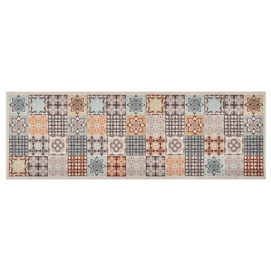 Vaskbar Køkkenmåtte Mosaikmønster Mosaikfarvet
