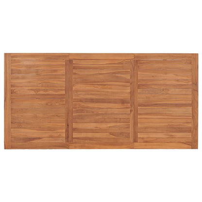 Batavia-Bord Massivt Teaktræ
