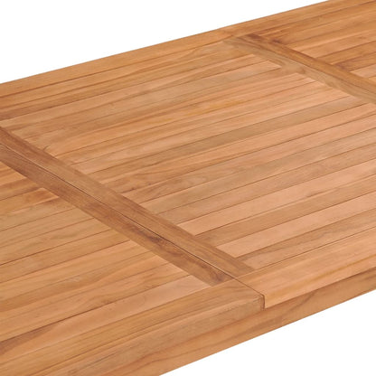Batavia-Bord Massivt Teaktræ