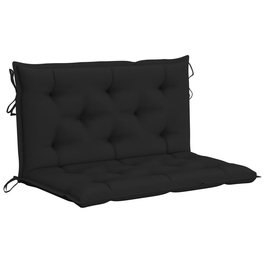 2-Personers Gyngesofa Med Palmeblade Og Hynde 202 Cm Bambus