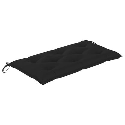 2-Personers Gyngesofa Med Palmeblade Og Hynde 202 Cm Bambus
