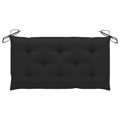 2-Personers Gyngesofa Med Palmeblade Og Hynde 202 Cm Bambus