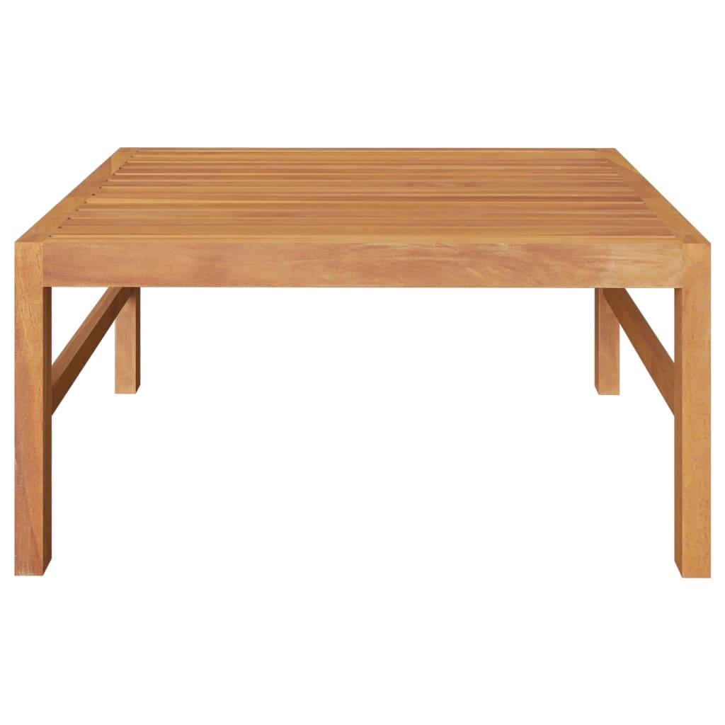 Havebord 63x63x30 Cm Massivt Teaktræ