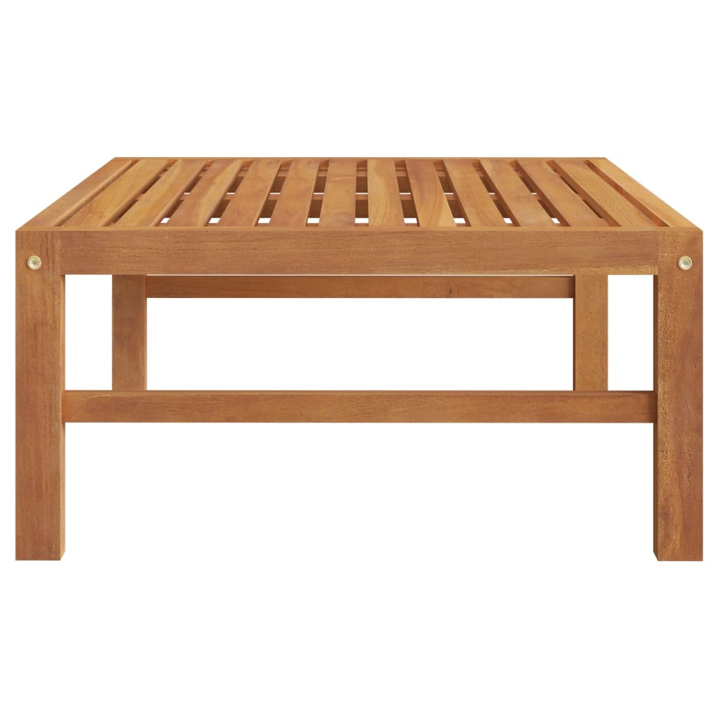 Havebord 63x63x30 Cm Massivt Teaktræ