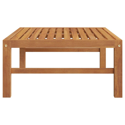 Havebord 63x63x30 Cm Massivt Teaktræ