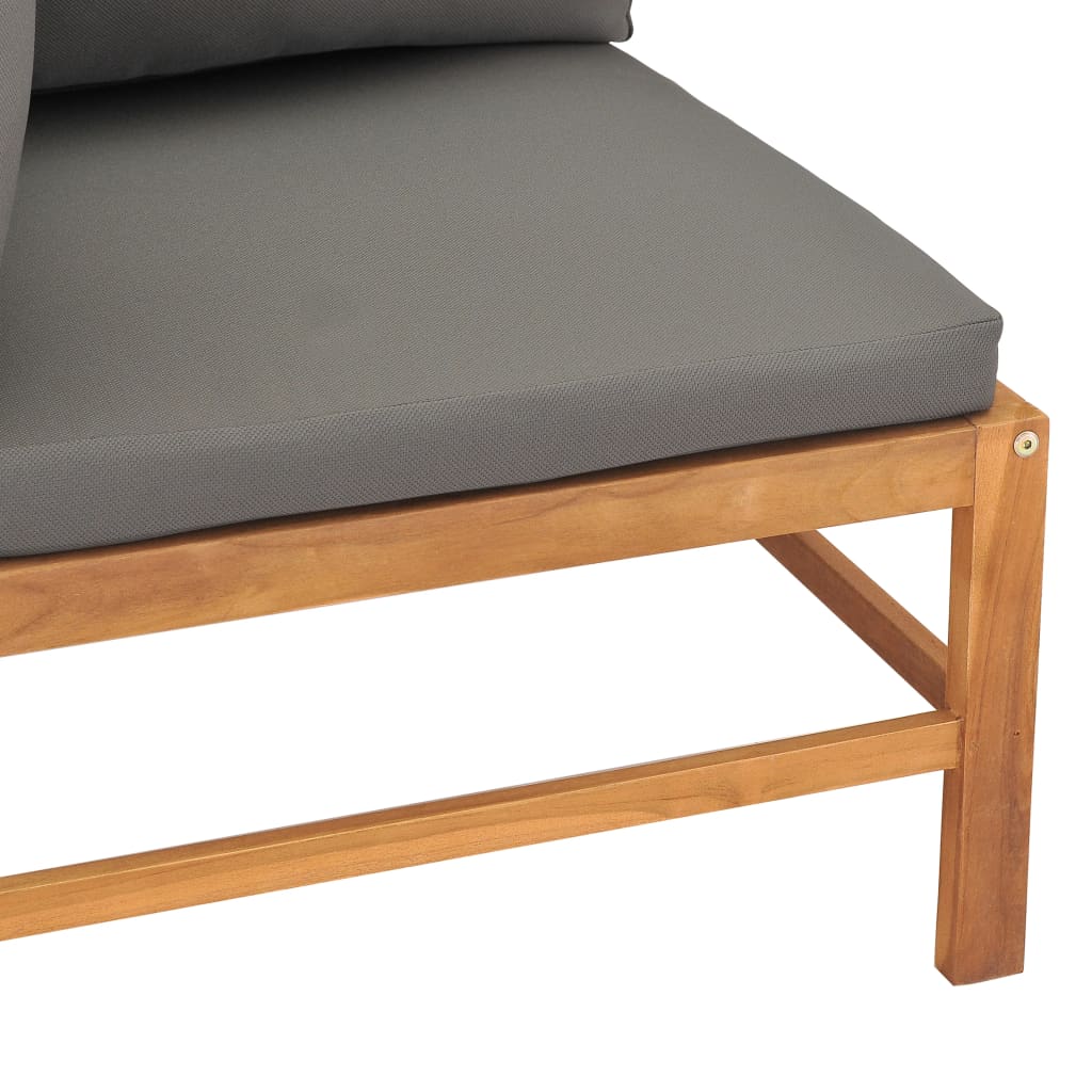 Hjørnedel Til Sofa Massivt Teaktræ
