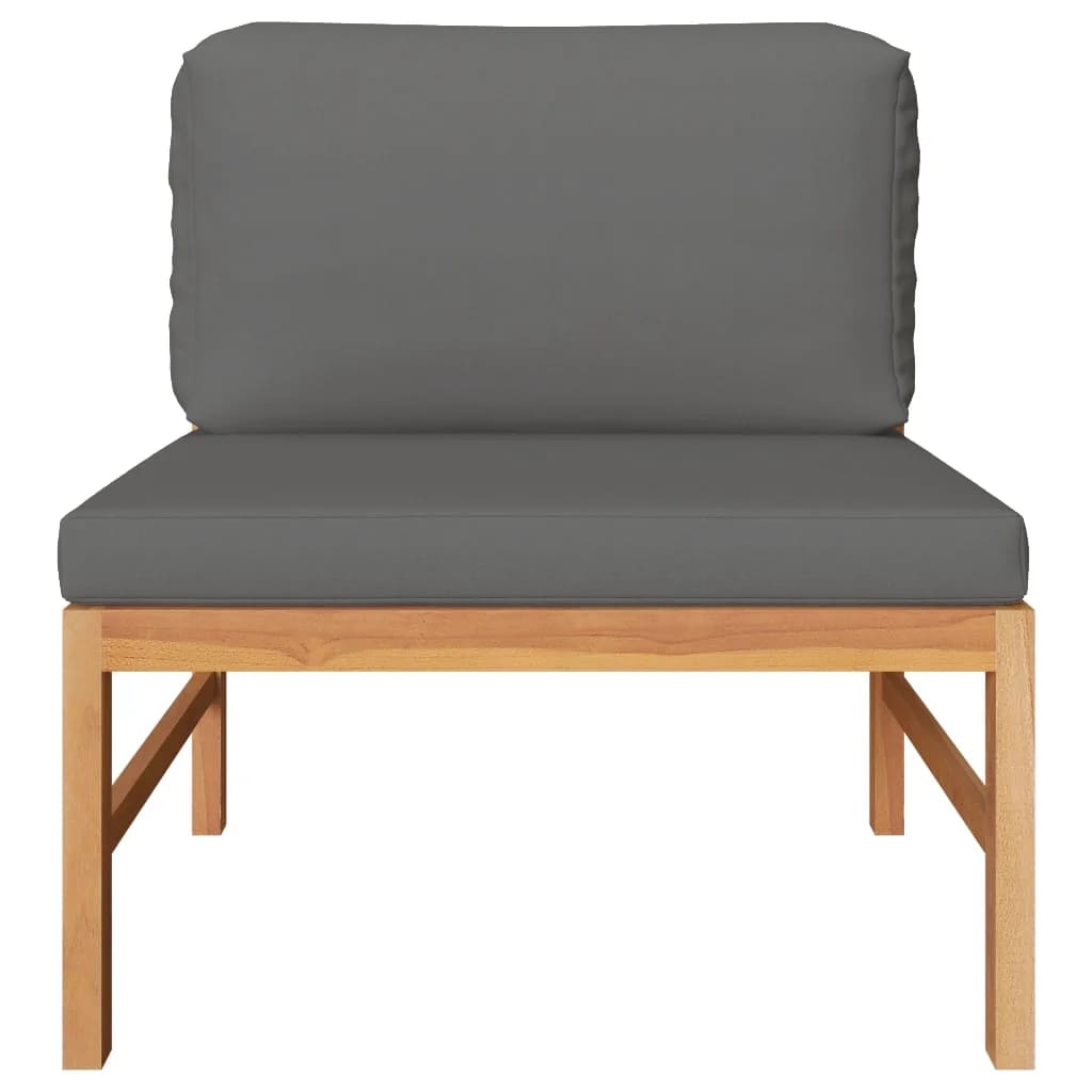 Midterdel Til Sofa Massivt Teaktræ