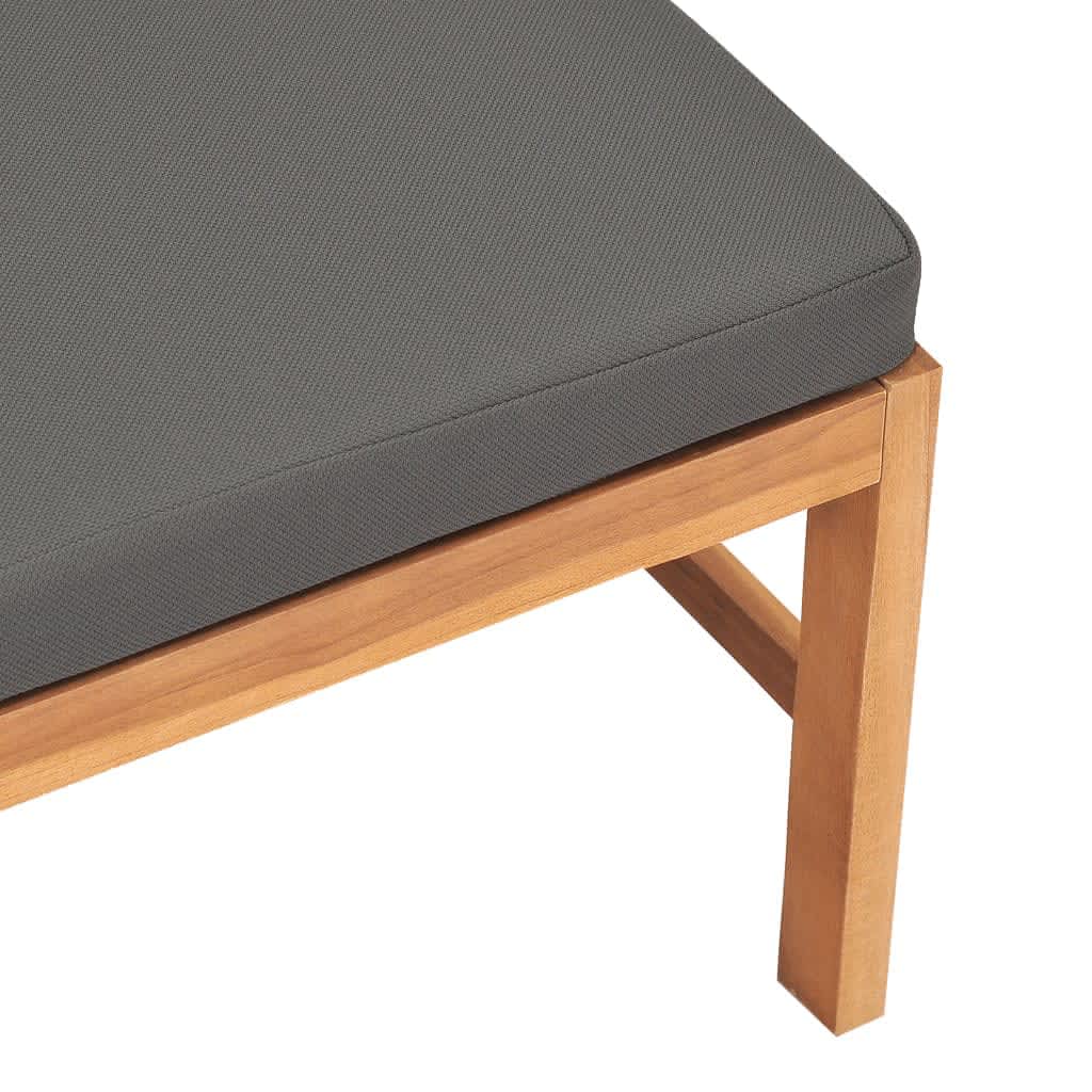 Midterdel Til Sofa Massivt Teaktræ