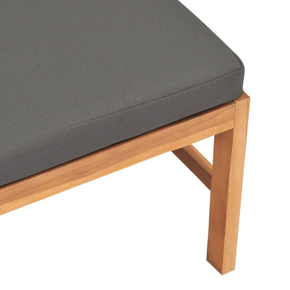 Midterdel Til Sofa Massivt Teaktræ