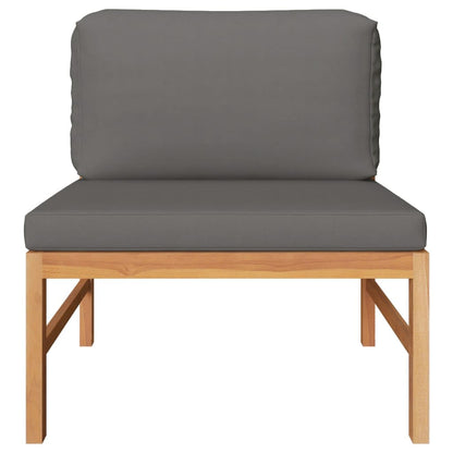 Loungesæt Til Haven Massivt Teaktræ