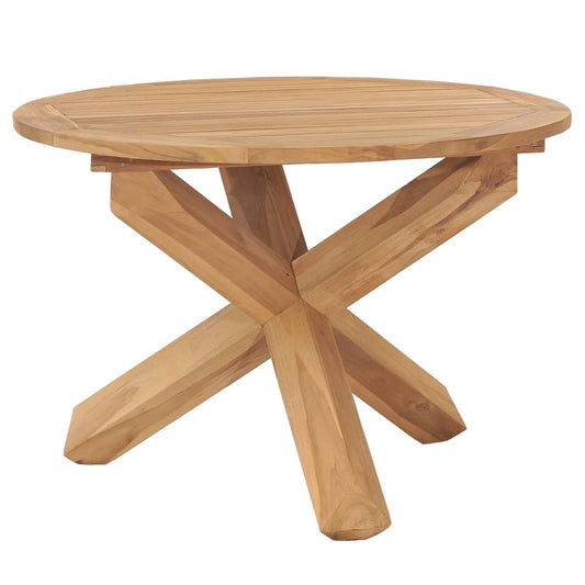 Havebord Ø Massivt Teaktræ