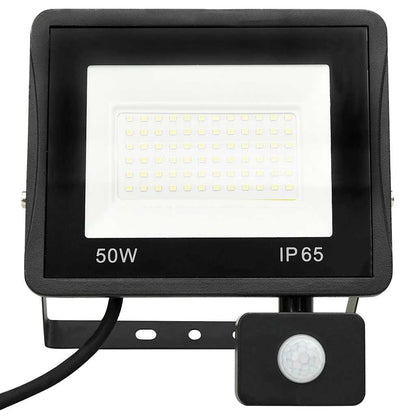 LED-projektør Med Sensor 50 W Varmt Hvidt Lys - Billede 4
