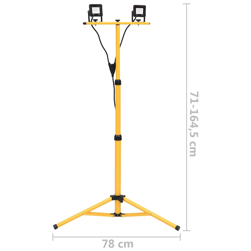 LED-projektør Med Stativ - Billede 9