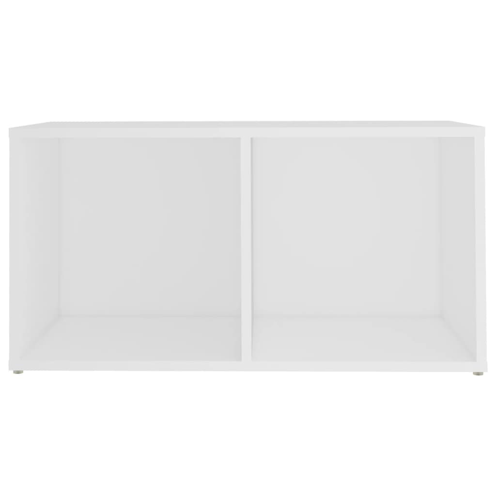 Tv-Bord 72X35X36,5 Cm Konstrueret Træ Hvid
