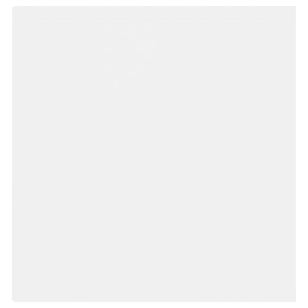 Tv-Bord 72X35X36,5 Cm Konstrueret Træ Hvid