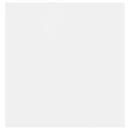 Tv-Bord 72X35X36,5 Cm Konstrueret Træ Hvid