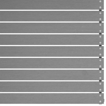 Hjørnemodul Til Havesofa Massivt Fyrretræ Grå