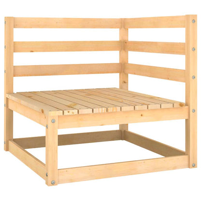 2-personers Havesofa M. Hynder Massivt Fyrretræ - Billede 5