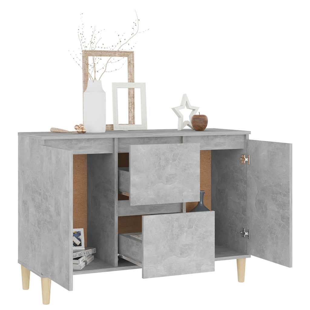 Skænk 101x35x70 Cm Konstrueret Træ - Billede 3