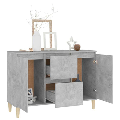 Skænk 101x35x70 Cm Konstrueret Træ - Billede 3