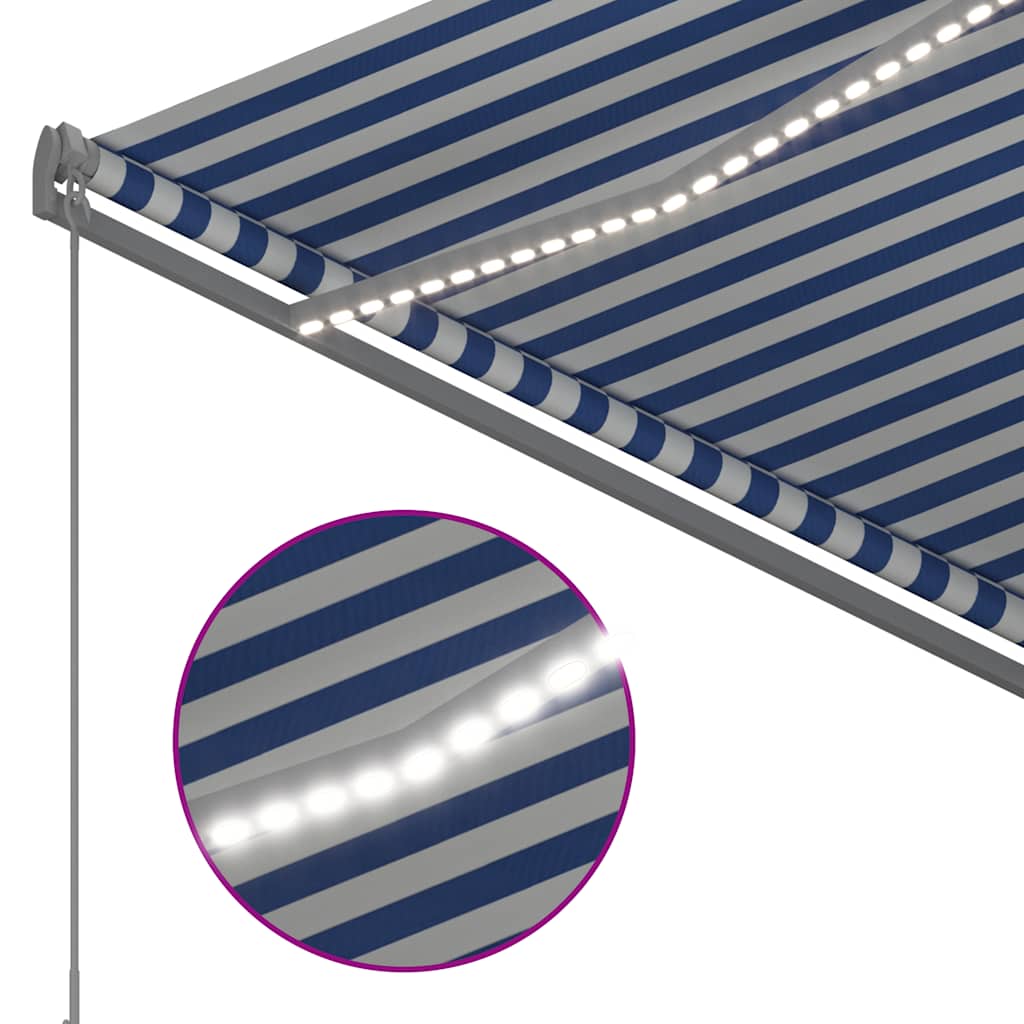 Markise Med LED-lys Manuel Betjening - Billede 4