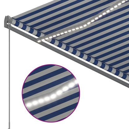 Markise Med LED-lys Manuel Betjening - Billede 4