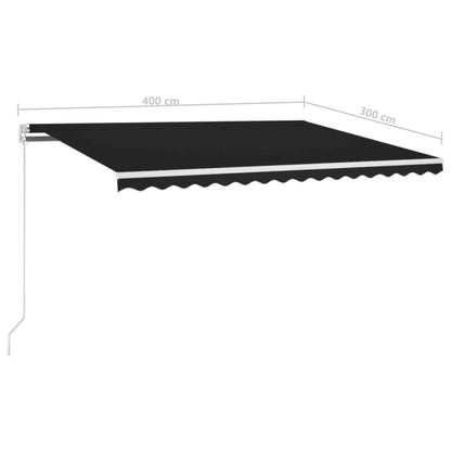 Markise M. Led-lys Manuel Betjening - Billede 7
