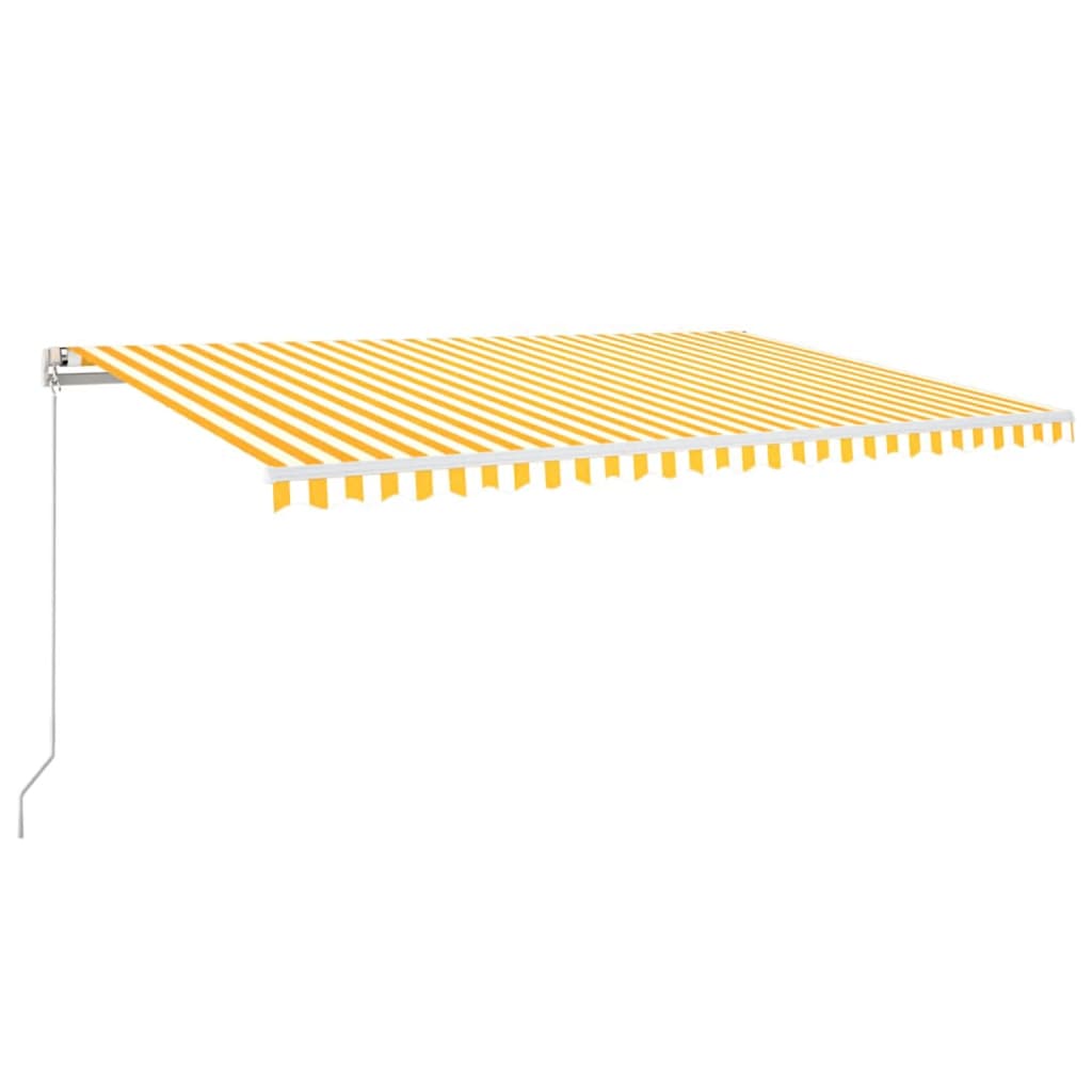 Markise Med LED + Vindsensor Automatisk
