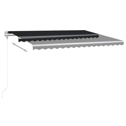 Markise M. Led + Vindsensor 450x300 Cm Automatisk - Billede 9