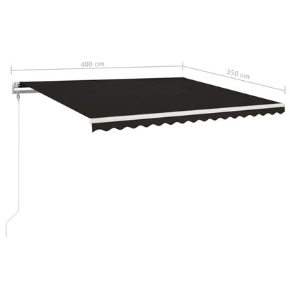 Markise M. LED + Vindsensor Automatisk - Billede 10