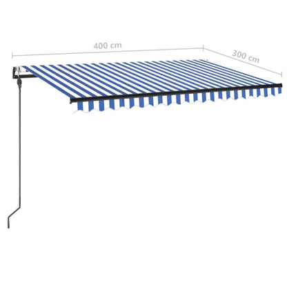 Markise M. LED + Vindsensor Automatisk - Billede 10
