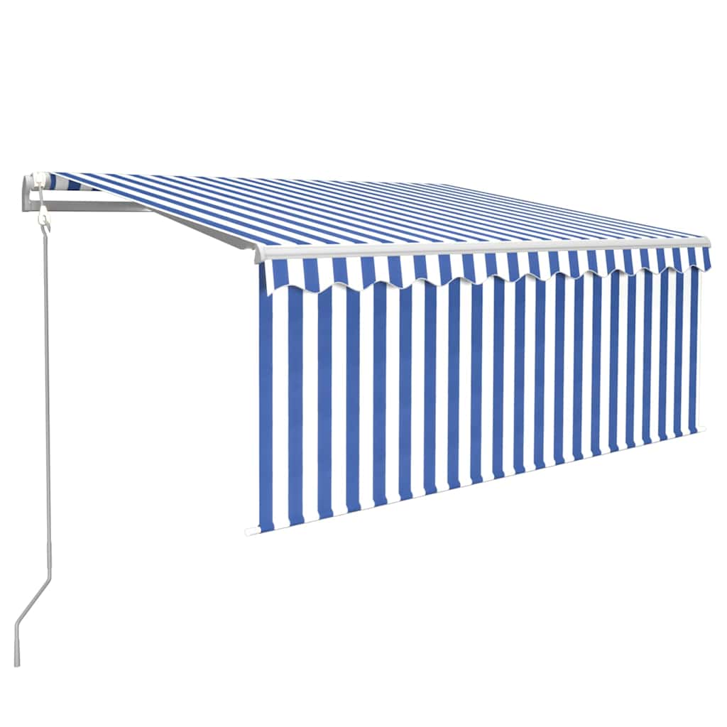 Elektrisk Markise Stribet 100% Polyester - Billede 2
