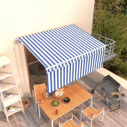 Elektrisk Markise Stribet 100% Polyester - Hovedbillede