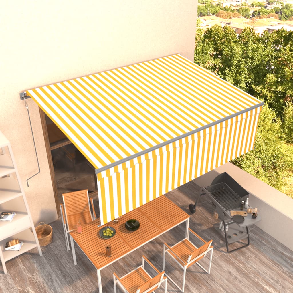 Markise M. Gardin 3X2,5 M Automatisk Betjening