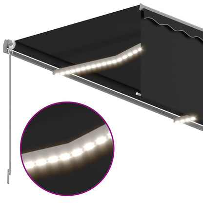 Elektrisk Markise Med LED Og Sensor - Billede 4