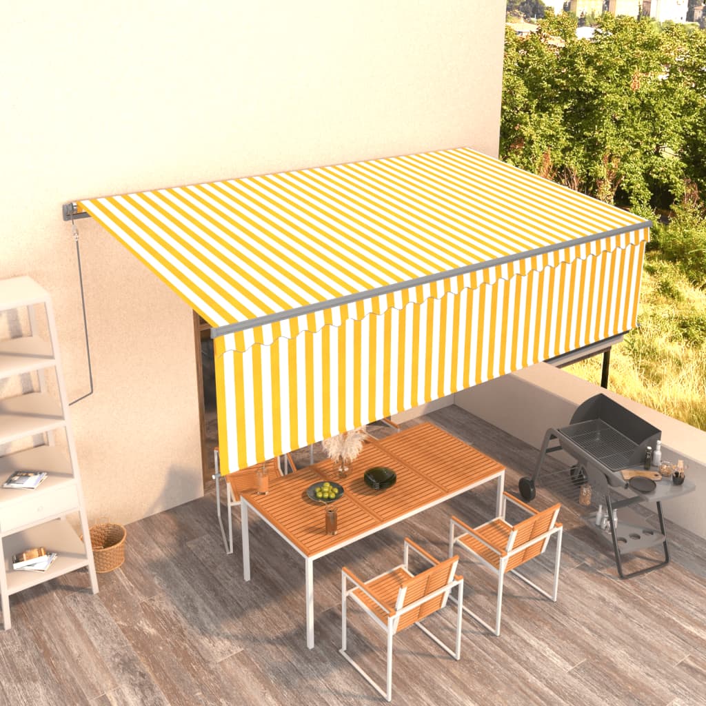 Markise M. Gardin 3X2,5 M Automatisk Betjening