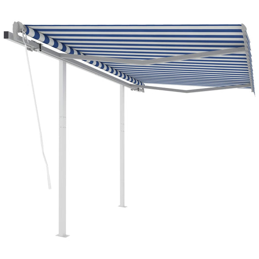 Markise Med Stolper 3,5X2,5 M Automatisk Betjening
